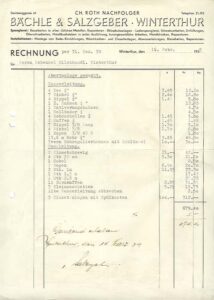 Salzgeber AG Winterthur | History